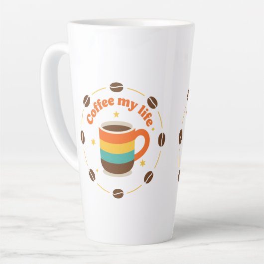 Tasse Latte coffee (Angle gauche)