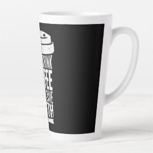Tasse Latte Coffee Art First I Drink Coffee .png