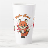 Tasse Latte Coffee Break Design (Devant)