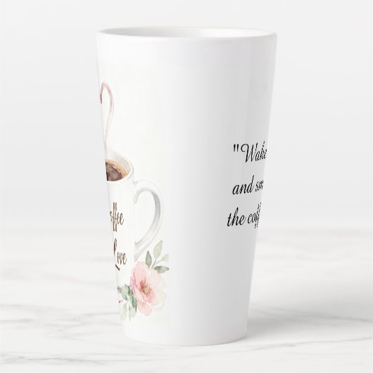 Tasse Latte coffee & love (Devant)