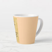 Tasse Latte coffee mug-Love 3;16 (Angle droit)