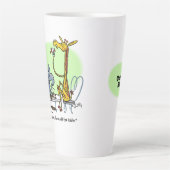 Tasse Latte COFFEE SLOB par Jeff Willis Art (Devant)