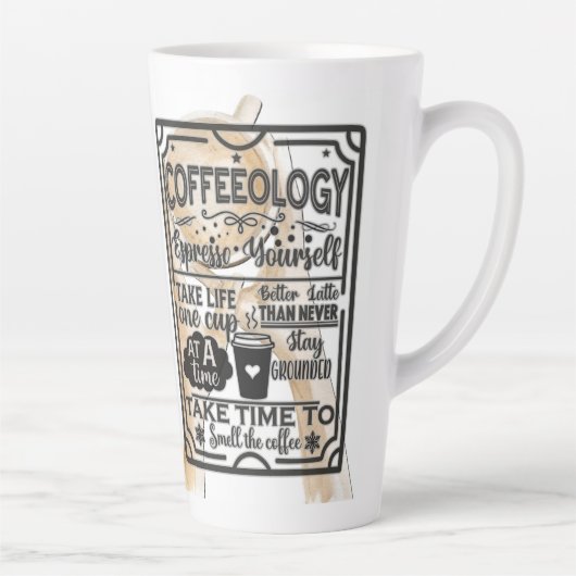 Tasse Latte Cofféologie (Droite)