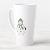 Tasse Latte Cold snowman (Angle gauche)