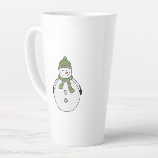 Tasse Latte Cold snowman (Angle gauche)