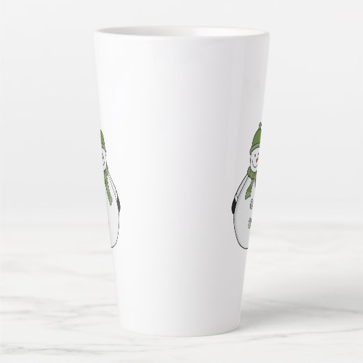 Tasse Latte Cold snowman (Devant)