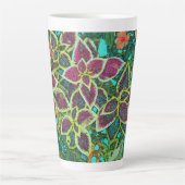 Tasse Latte Coleus coloré (Devant)