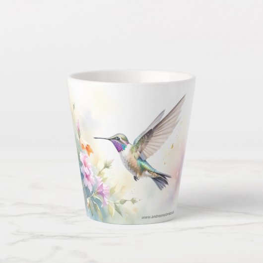 Tasse Latte Colibri (Devant)