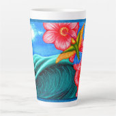 Tasse Latte Colibri Océan (Devant)