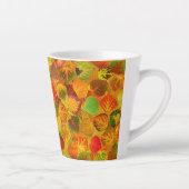 Tasse Latte Collage Feuille en peuplier massif transparent 1 (Droite)