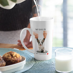 Tasse Latte Collage photos de chiens Mon chien est ma Saint-