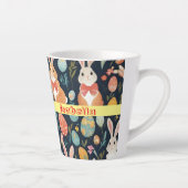 Tasse Latte Collection Bunny Boho de Pâques (Droite)