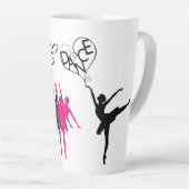 Tasse Latte Collection Dame Élégance (Angle droit)