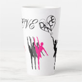 Tasse Latte Collection Dame Élégance (Devant)