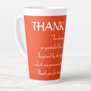 Tasse Latte Collection de cadeaux de foi