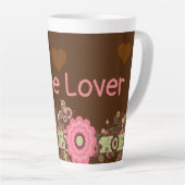 Tasse Latte Collection de Cadeaux Jolis (Angle droit)