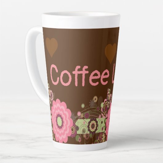 Tasse Latte Collection de Cadeaux Jolis (Angle gauche)
