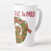 Tasse Latte Collection de Noël Suzanne Elizabeth (Angle droit)
