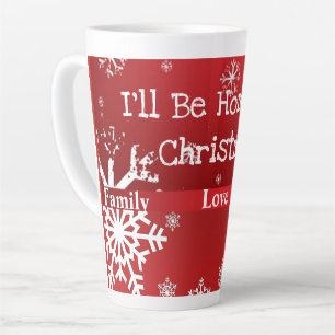 Tasse Latte Collection de Noël Suzanne Elizabeth Fêtes