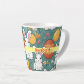 Tasse Latte Collection de Pâques Bunny tendance (Angle droit)