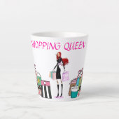 TASSE LATTE COLLECTION DE REINE SHOPPING (Devant)