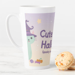 Tasse Latte 🧡 ✨ Collection « Halloween adorable et gentil » �