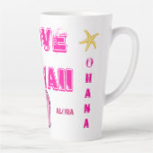 Tasse Latte Collection Hawaii Aloha (Droite)