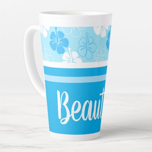 Tasse Latte Collection Hawaii Aloha (Angle gauche)