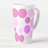 Tasse Latte Collection Joli à pois (Angle droit)