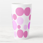Tasse Latte Collection Joli à pois (Devant)