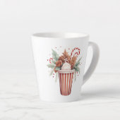 Tasse Latte Collection Mocha Pepperment (Angle droit)