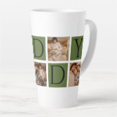 Tasse Latte Collection photo papa moderne - Fête des pères per (Angle droit)