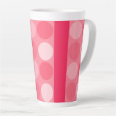 Tasse Latte Collection Pretty In Polka Dots (Angle droit)