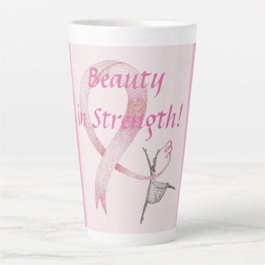Tasse Latte Collection Princesse Rose Dames (Devant)