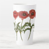 Tasse Latte Collection Red Poppy (Devant)