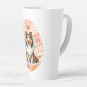 Tasse Latte Collie Egg (Angle droit)