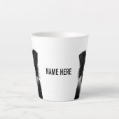 Tasse Latte Collier frontalier (Devant)