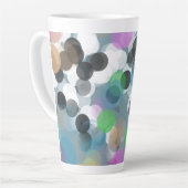 Tasse Latte Colorful Confeti (Angle gauche)