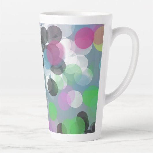 Tasse Latte Colorful Confeti (Droite)