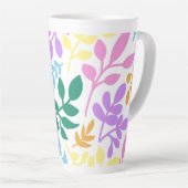 Tasse Latte Colorful foliage (Angle droit)
