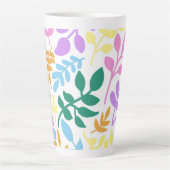 Tasse Latte Colorful foliage (Devant)