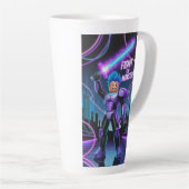 Tasse Latte Combattez le monstre (Angle droit)