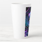 Tasse Latte Combattez le monstre (Devant)