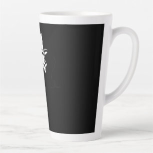 Tasse Latte Comédie Tragédie Masques Acteur Cadeau