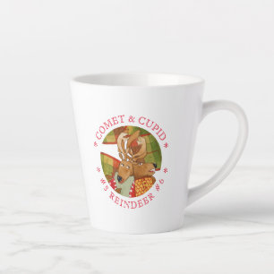 Tasse Latte COMET CUPID REINDEER LatMug