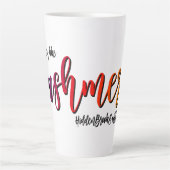 Tasse Latte Comme Cashmere (Devant)