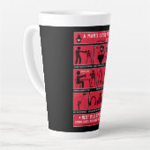 Tasse Latte Comment Être Un Père Guide (Angle gauche)