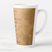 Tasse Latte Comment prier l'Évangile de Thomas (Droite)