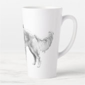 Tasse Latte Compagnons d'automne dans l'ombre (Droite)