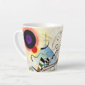 Tasse Latte Composition Kandinsky 8 (Angle gauche)